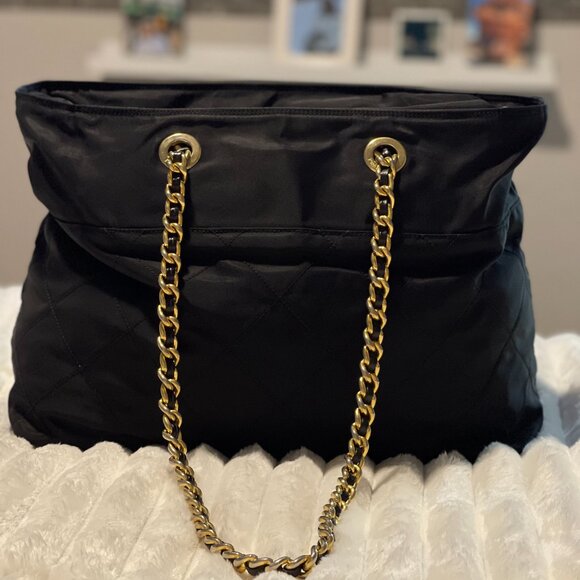 Prada Re Edition 1995 Chaine Medium Re Nylon Tote Bag - Picture 2 of 7